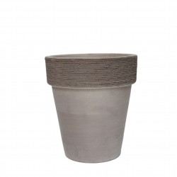 ΓΛΑΣΤΡΑ ΠΗΛΙΝΗ VASO ALTO 21 GREIGE GRAFIATO