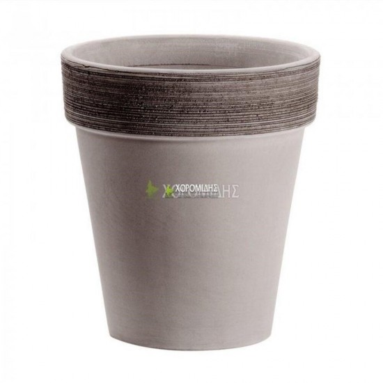 ΓΛΑΣΤΡΑ ΠΗΛΙΝΗ VASO ALTO 26 GREIGE GRAFIATO